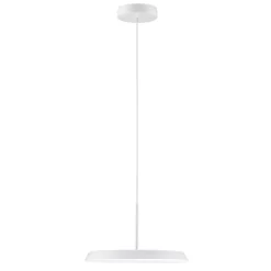 Lampadari Cucina-Selezionato da Mazzolaluce Lampadario da cucina bianco tonda minimal led 3000k