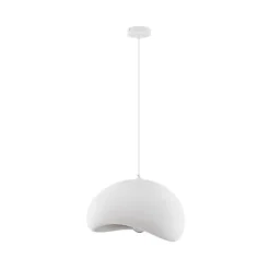 Lampadari Cucina-Selezionato da Mazzolaluce Lampadario da cucina 60cm design japandi bianco stile wabi sabi
