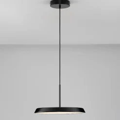 Lampadari Cucina-Selezionato da Mazzolaluce Lampadario da cucina design piatto effetto legno led 3000k