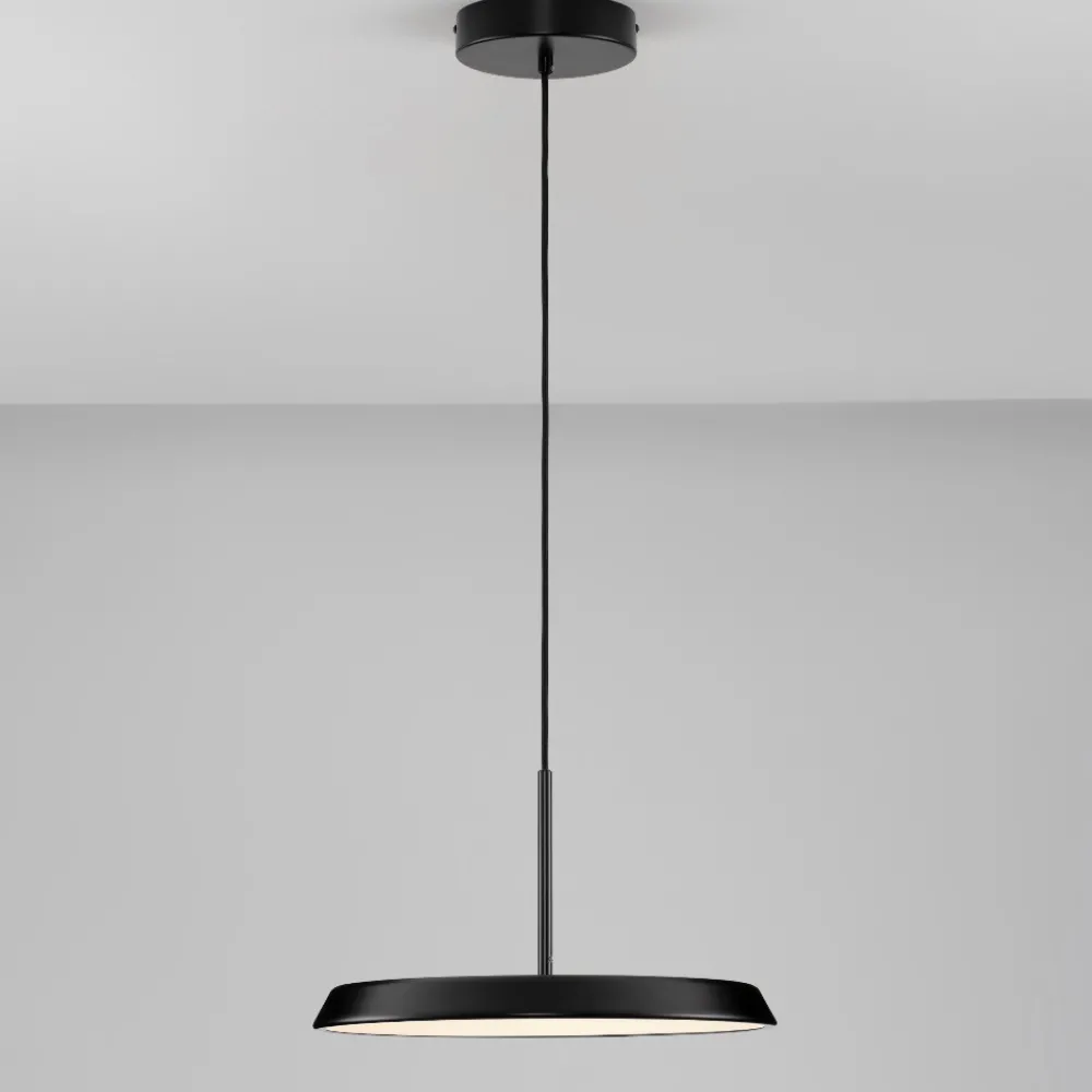 Lampadari Cucina-Selezionato da Mazzolaluce Lampadario da cucina design piatto effetto legno led 3000k