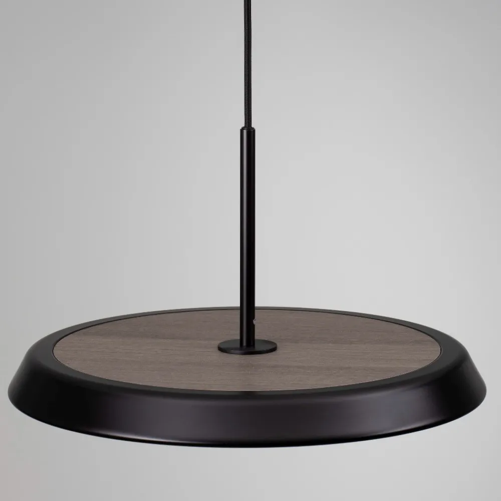 Lampadari Cucina-Selezionato da Mazzolaluce Lampadario da cucina design piatto effetto legno led 3000k
