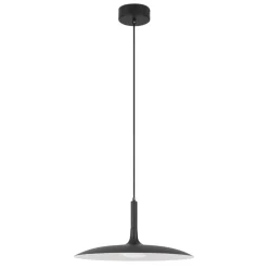 Lampadari Cucina-Selezionato da Mazzolaluce Lampadario da cucina disco nero led 16w 3000k design