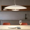 Lampadari Cucina-Linea Light Lampadario da cucina horizon bianco led 34w 3000k