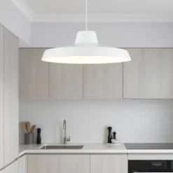 Lampadari Cucina-Linea Light Lampadario da cucina led 3000k miguel bianco