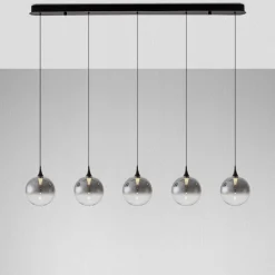 Lampadari Cucina-Selezionato da Mazzolaluce Lampadario da cucina 5 luci moderno led 3000k dimmerabile
