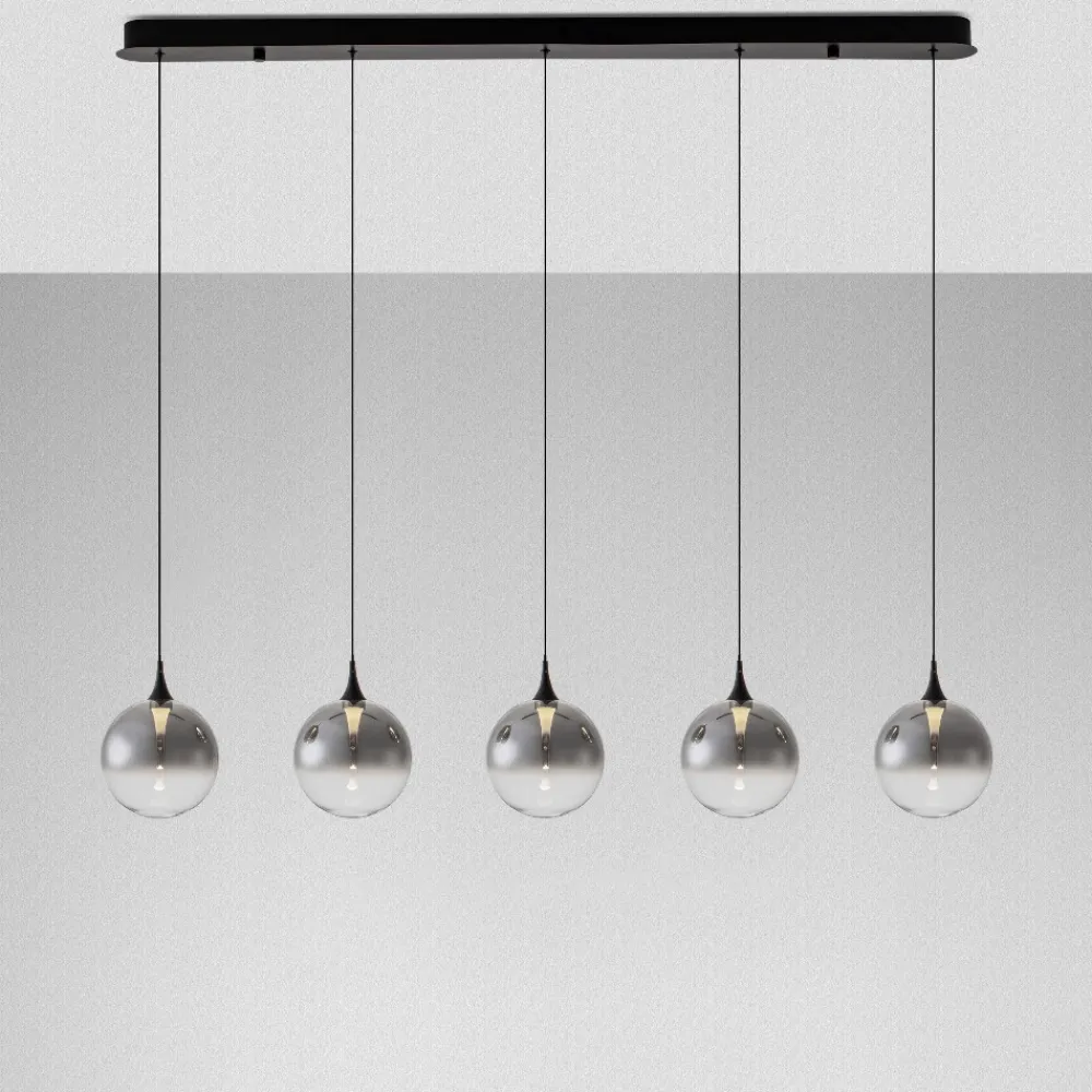 Lampadari Cucina-Selezionato da Mazzolaluce Lampadario da cucina 5 luci moderno led 3000k dimmerabile