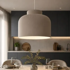 Lampadari Cucina-Vivida International Lampadario da cucina moderna sabbia dimmerabile con telecomando vivida bottone