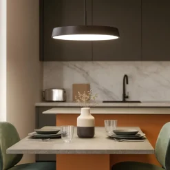 Lampadari Cucina-IsyLuce Lampadario da cucina moderna urban caffe' led 42w dimmerabile