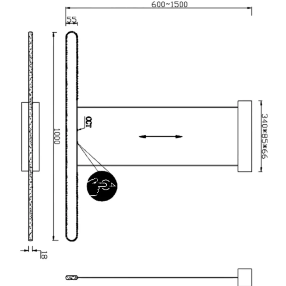 Lampadari Cucina-Selezionato da Mazzolaluce Lampadario da cucina moderna marrone led 28w dimmerabile