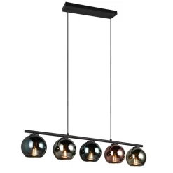 Lampadari Cucina-Selezionato da Mazzolaluce Lampadario da cucina moderna sfere effetto specchio multicolor