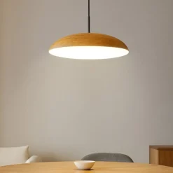 Lampadari Cucina-Selezionato da Mazzolaluce Lampadario da cucina moderna effetto legno