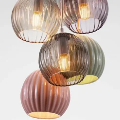 Lampadari Cucina-Selezionato da Mazzolaluce Lampadario da cucina moderna in ceramica e vetro 6 luci
