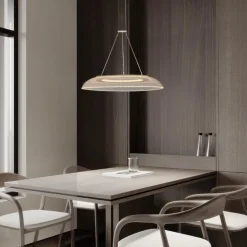 Lampadari Cucina-Selezionato da Mazzolaluce Lampadario da cucina moderna bianco design rotondo