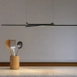 Lampadari Cucina-Selezionato da Mazzolaluce Lampadario da cucina moderno led da 2700k a 4000k biemissione