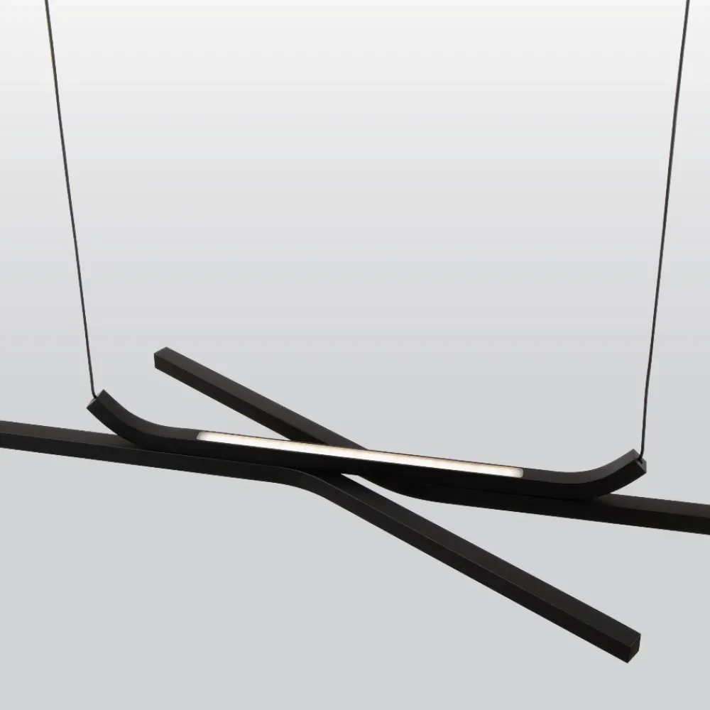 Lampadari Cucina-Selezionato da Mazzolaluce Lampadario da cucina moderno led da 2700k a 4000k biemissione