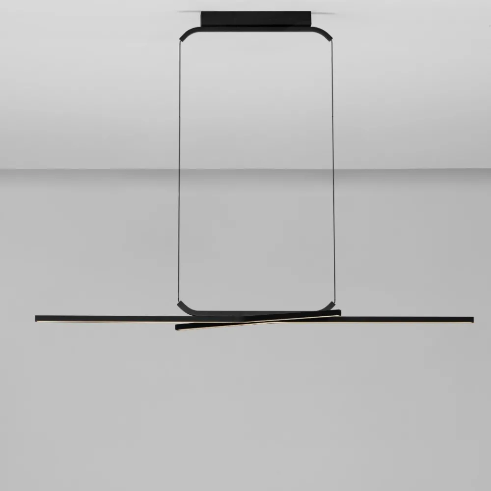 Lampadari Cucina-Selezionato da Mazzolaluce Lampadario da cucina moderno led da 2700k a 4000k biemissione