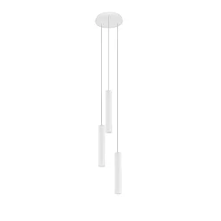 Lampadari Cucina-Linea Light Lampadario da cucina multipla 3 cilindri led tu-v