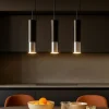 Lampadari Cucina-Selezionato da Mazzolaluce Lampadario da cucina nero cromo
