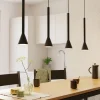 Lampadari Cucina-Eglo Lampadario da cucina nero oro 4 luci cortaderas