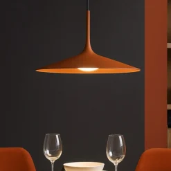 Lampadari Cucina-Linea Light Lampadario da cucina poe plus terracotta led 15w 3000k