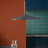 Lampadari Cucina-Linea Light Lampadario da cucina poe plus grigio led 15w 3000k