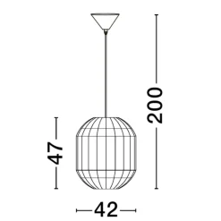 Lampadari Cucina-Selezionato da Mazzolaluce Lampadario da cucina rustica in giacinto