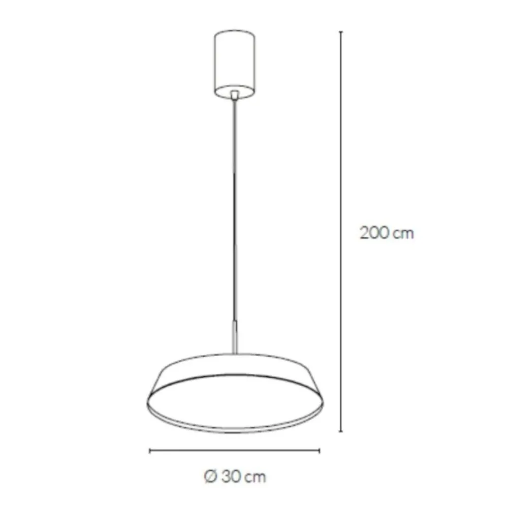 Lampadari Cucina-Vivida International Lampadario da cucina sabbia led 20w 3000k 4000k dimmerabile vivida pinco