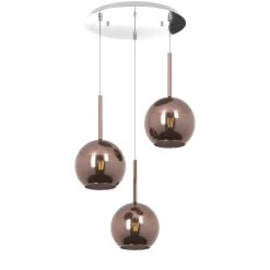 Lampadari Cucina-Top Light Lampadario da cucina future vetri rame