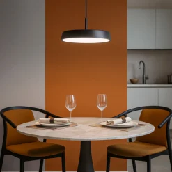 Lampadari Moderni-IsyLuce Lampadario da cucina urban caffe led 18w 3000k 4000k