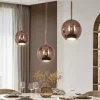 Lampadari Cucina-Top Light Lampadario da cucina vetri rame