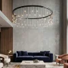 Lampadari Moderni-Selezionato da Mazzolaluce Lampadario design cielo stellato design moderno nero