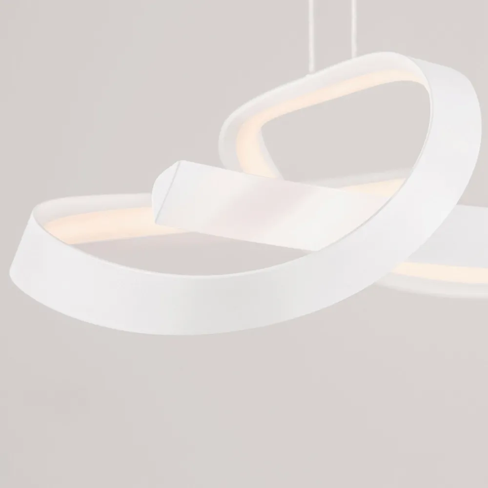 Lampadari Moderni-Selezionato da Mazzolaluce Lampadario design intreccio moderno per tavolo sala da pranzo