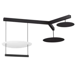 Lampadari Moderni-Selezionato da Mazzolaluce Lampadario design led 81w 3000k per sala da pranzo moderna