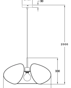 Lampadari Moderni-Fabas Luce Lampadario design minimale moderno nero fassa
