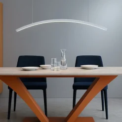 Lampadari Moderni-Vivida International Lampadario design moderno led 30w 3000k bianco vivida bow
