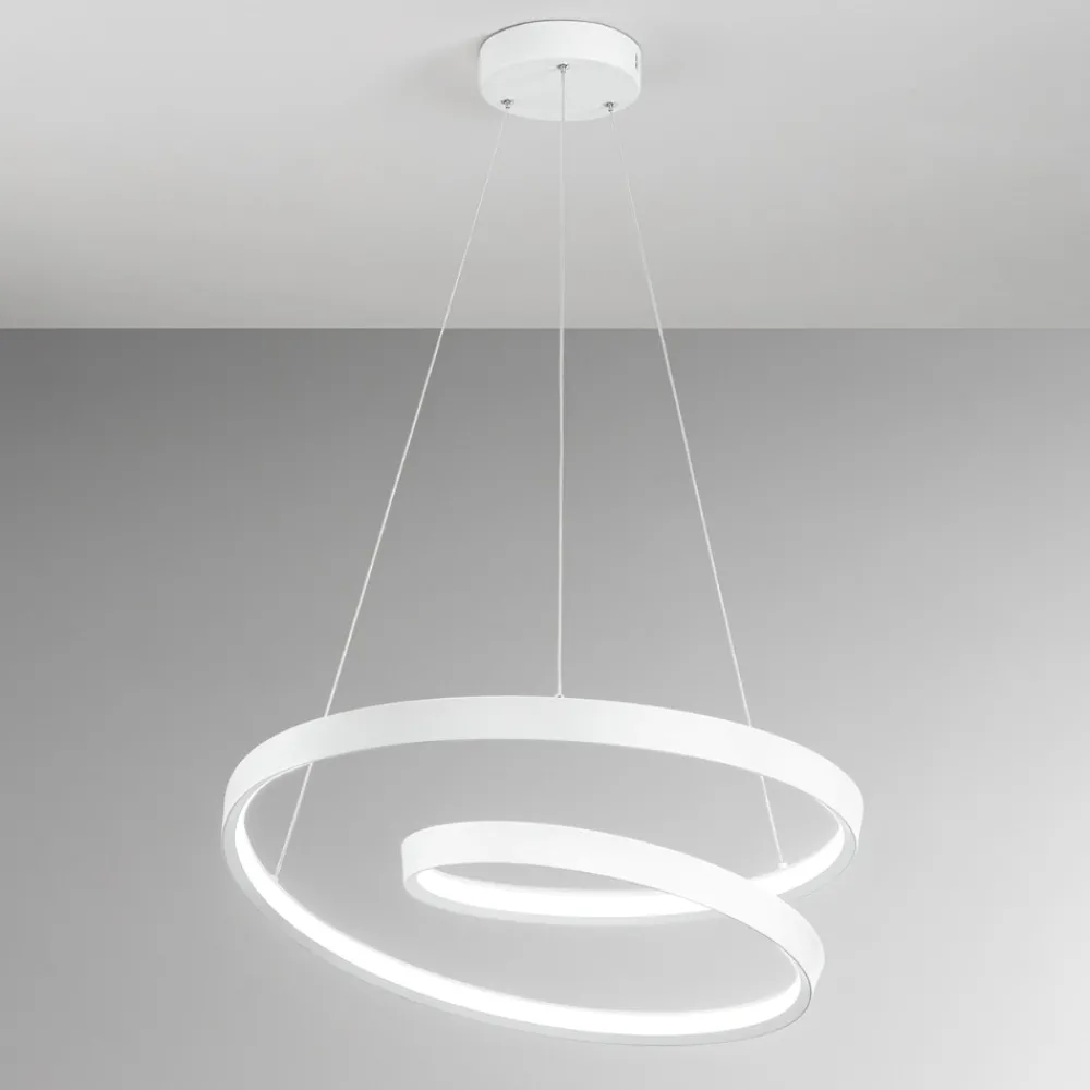 Lampadari Moderni-Perenz Illuminazione Lampadario design moderno led 70w cct ritmo