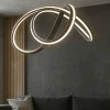 Lampadari Moderni-Selezionato da Mazzolaluce Lampadario design moderno led 60w 3000k dimmerabile mero