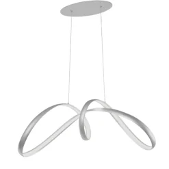 Lampadari Moderni-Ondaluce Lampadario design moderno lumen 85 grigio