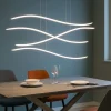 Lampadari Moderni-Vivida International Lampadario design moderno per soggiorno led 3000k bianco vivida lil wave