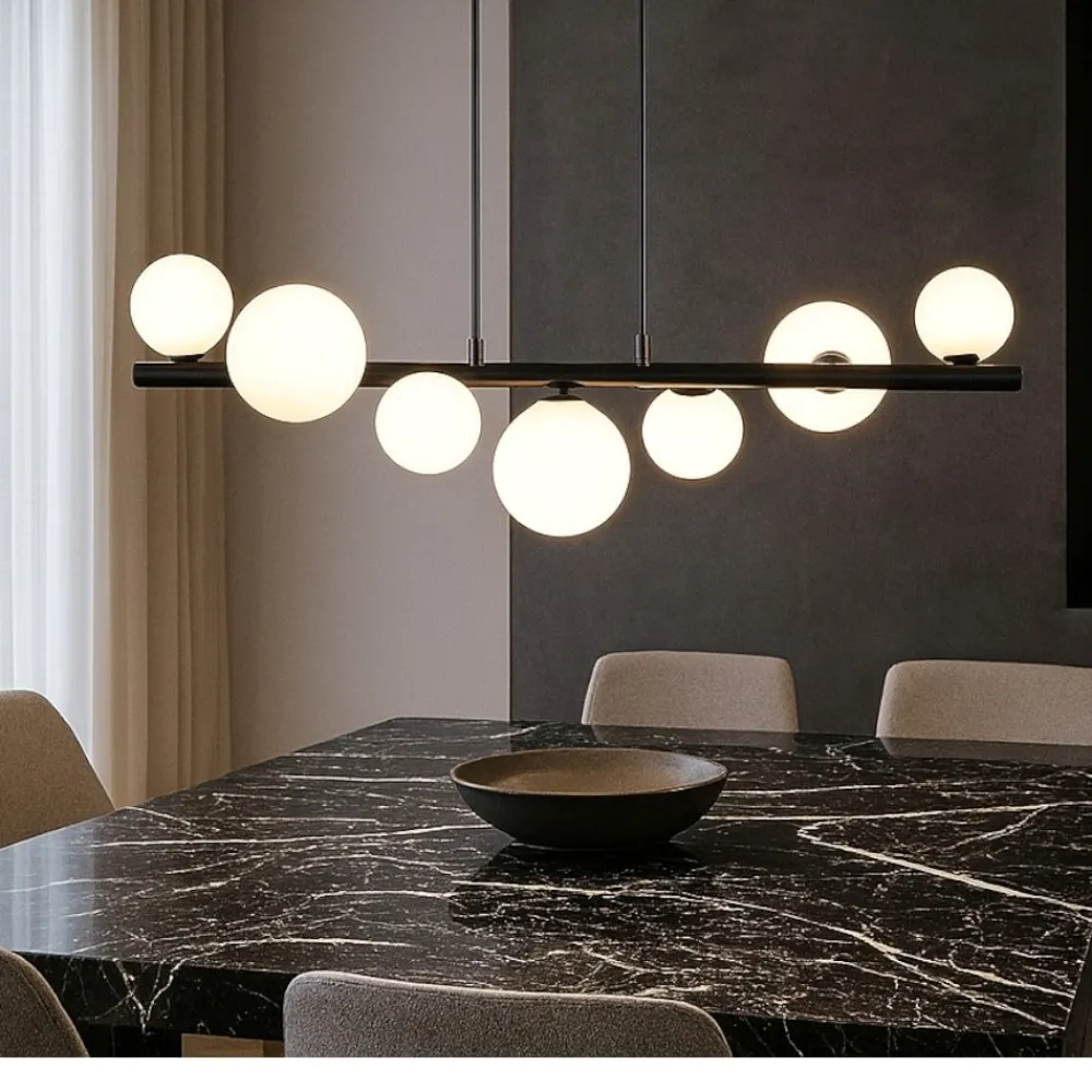 Lampadari Moderni-Selezionato da Mazzolaluce Lampadario design moderno spirale nero per soggiorno
