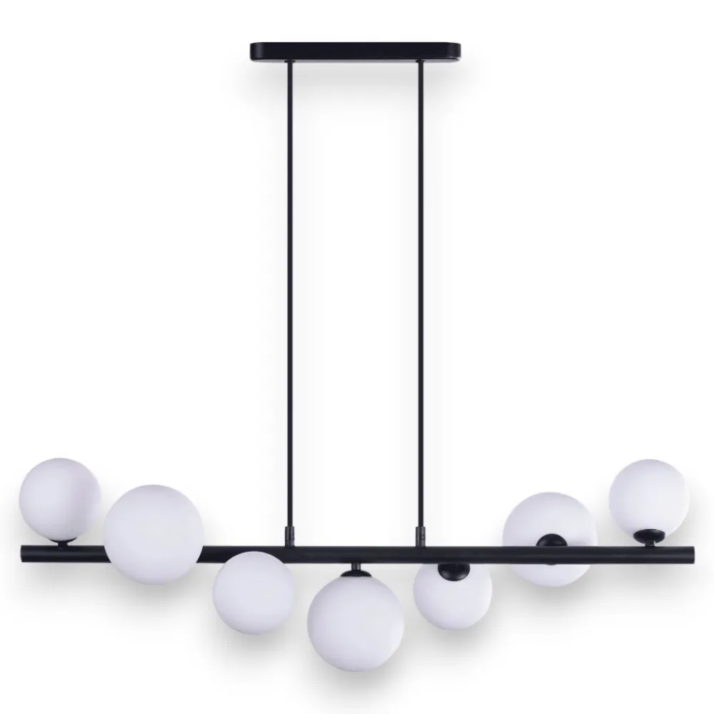Lampadari Moderni-Selezionato da Mazzolaluce Lampadario design moderno spirale nero per soggiorno