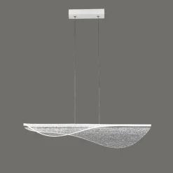 Lampadari Moderni-Selezionato da Mazzolaluce Lampadario design moderno vela per tavolo soggiorno led 50w 3000k