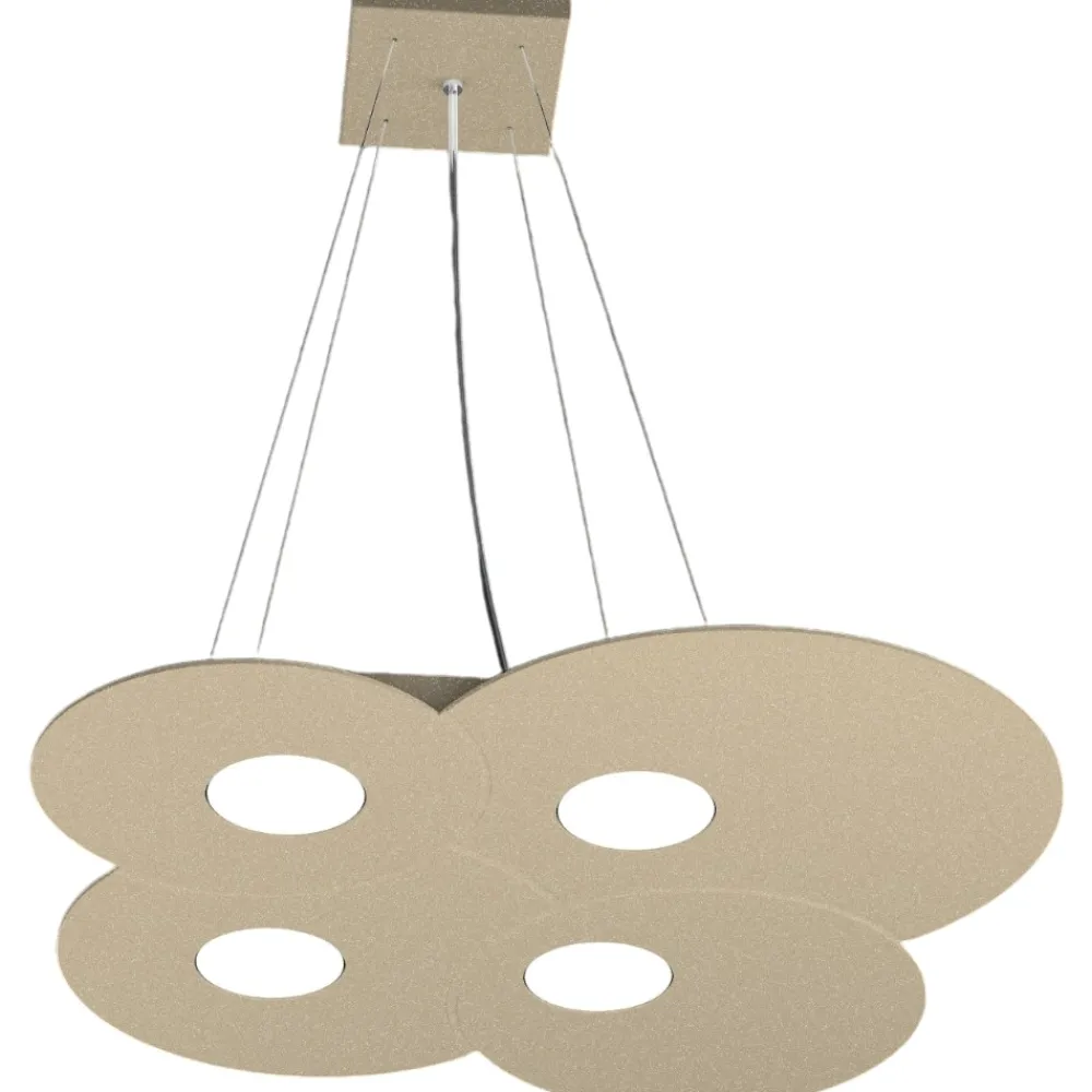 Lampadari Cucina-Top Light Lampadario design per cucina moderna sabbia cloud