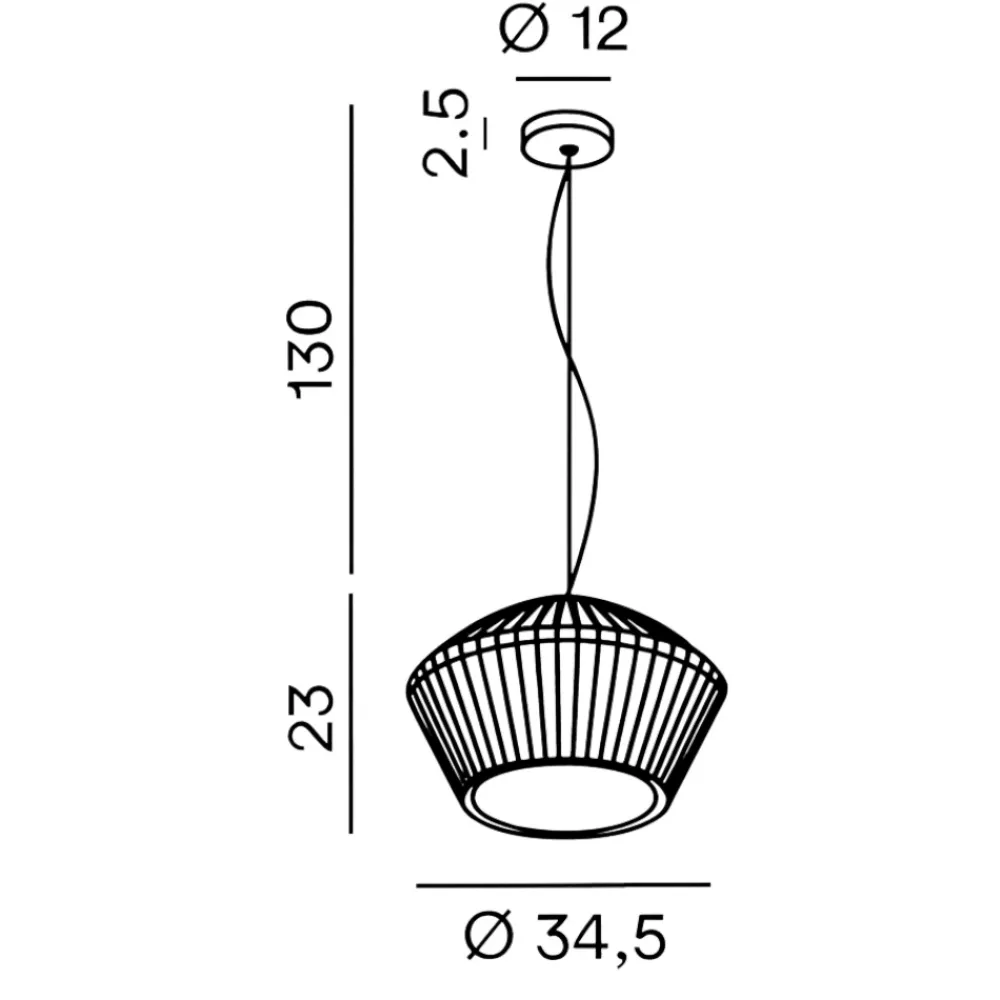 Lampadari Cucina-Perenz Illuminazione Lampadario di gesso bianco per cucina minea