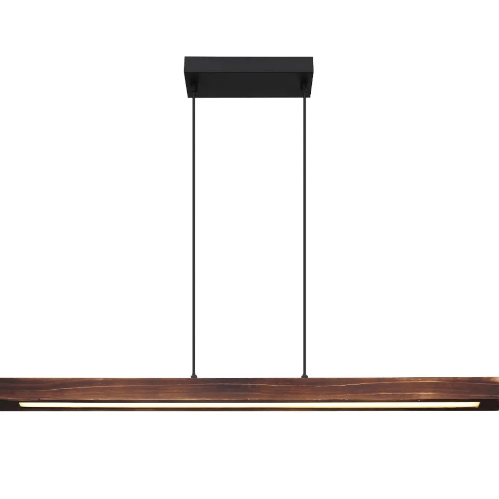 Lampadari Cucina-Selezionato da Mazzolaluce Lampadario di legno per tavolo in cucina