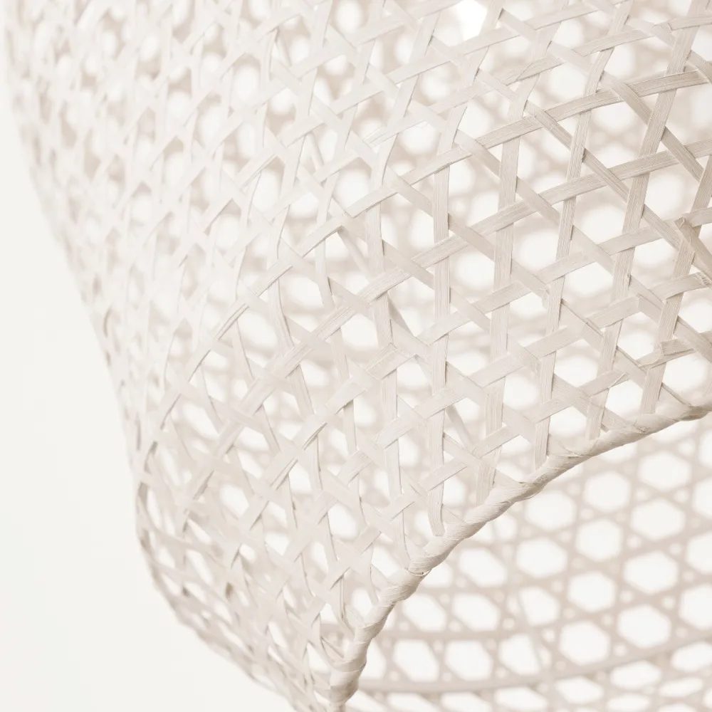 Lampadario Camera Da Letto-Selezionato da Mazzolaluce Lampadario di rattan avorio per camera da letto