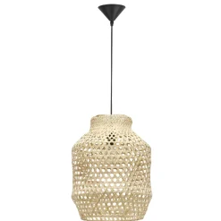 Lampadario Camera Da Letto-Selezionato da Mazzolaluce Lampadario di rattan naturale per camera da letto
