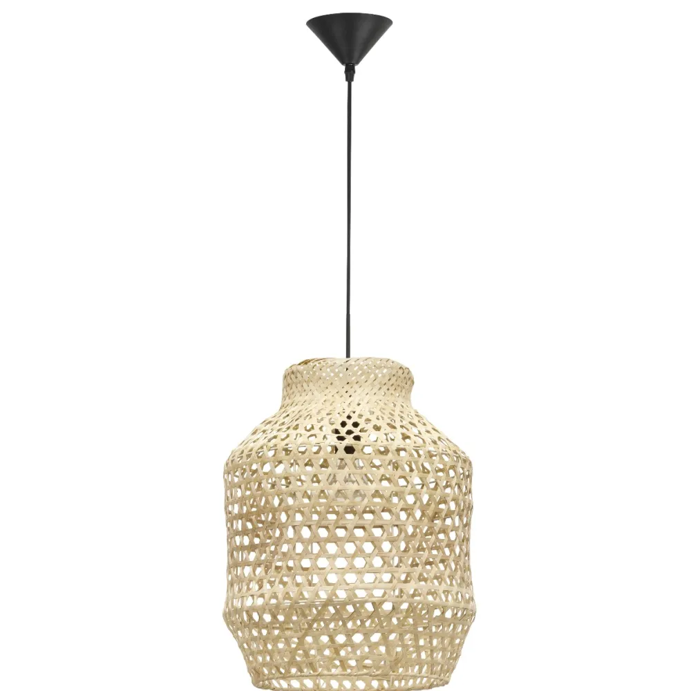 Lampadario Camera Da Letto-Selezionato da Mazzolaluce Lampadario di rattan naturale per camera da letto