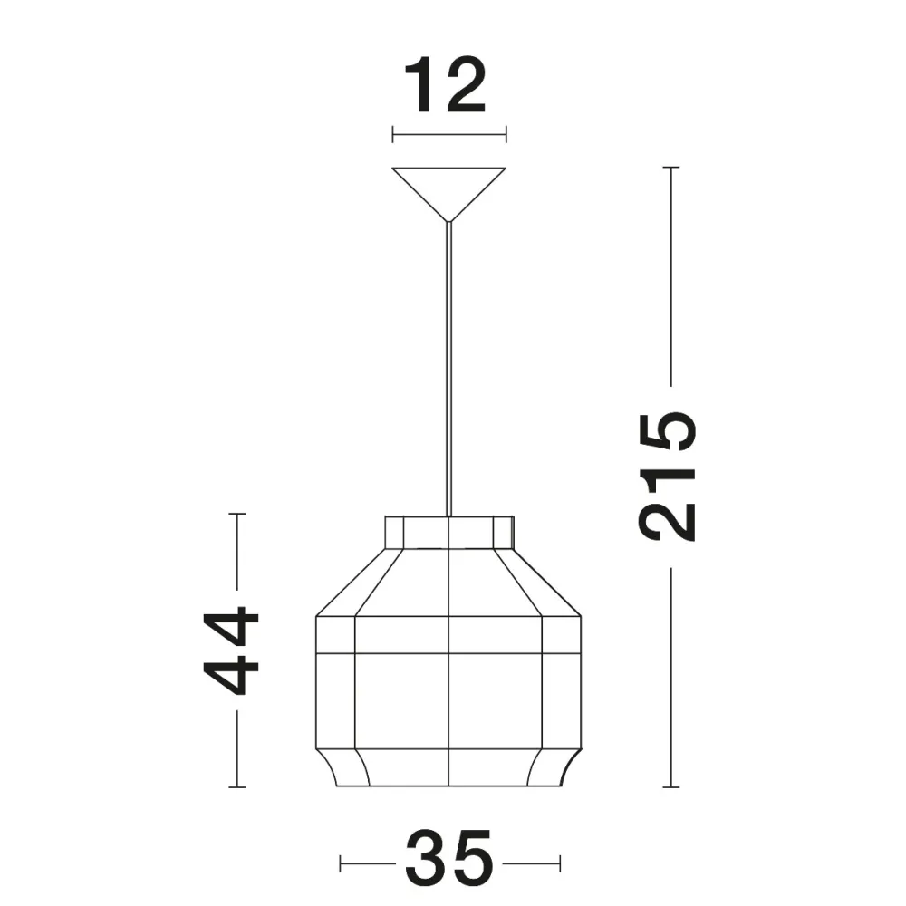 Lampadario Camera Da Letto-Selezionato da Mazzolaluce Lampadario di rattan naturale per camera da letto