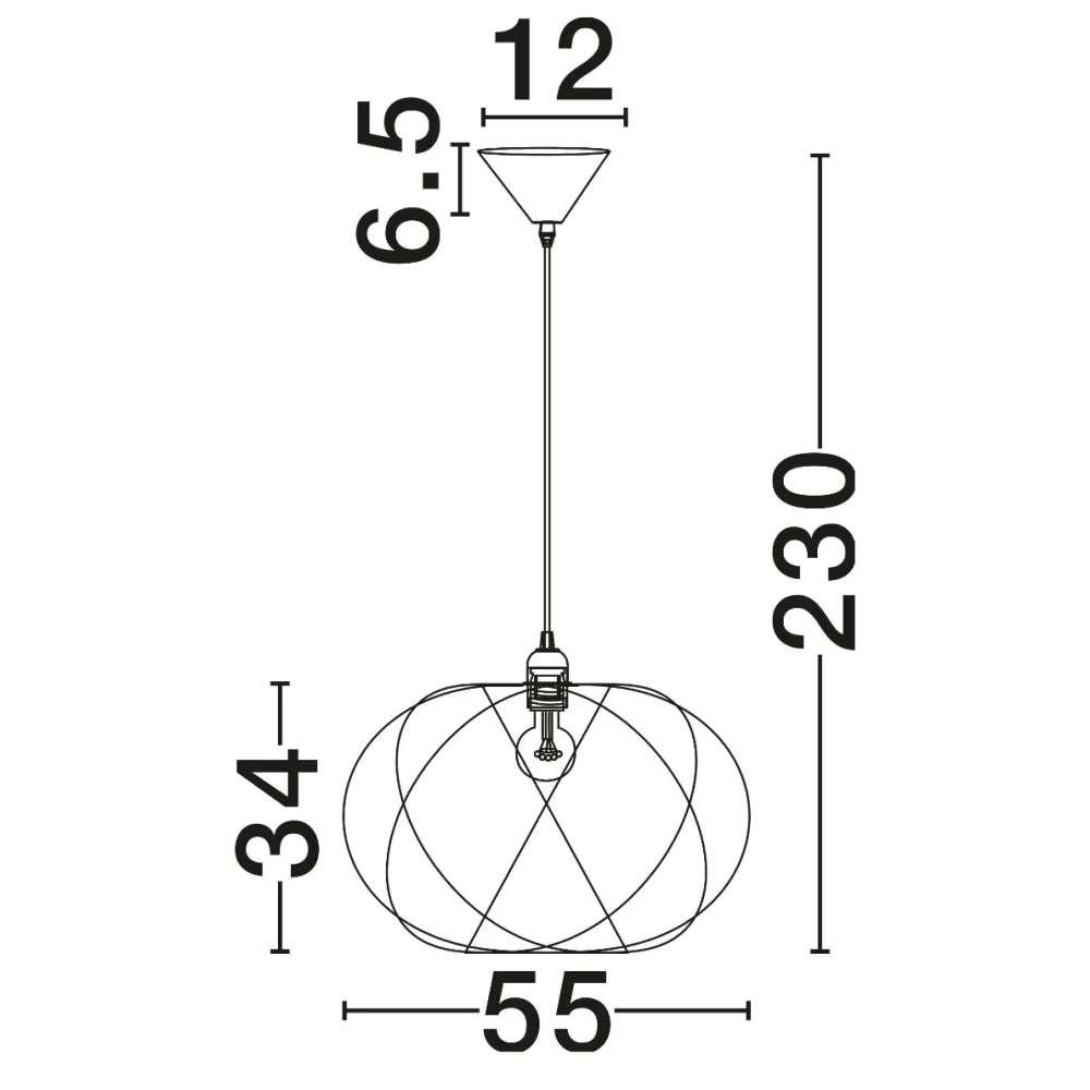 Lampadario Camera Da Letto-Selezionato da Mazzolaluce Lampadario di viscosa sabbia design moderno per camera da letto